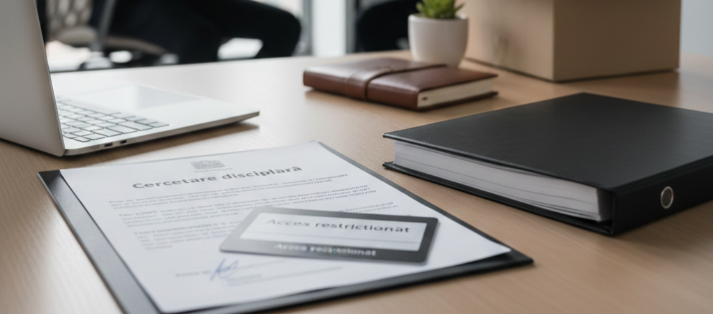Employment contract suspension during disciplinary investigation